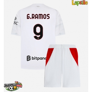 AC Milan Goncalo Ramos #9 Vieraspaita Lapsille 2026-27 Lyhythihainen (+ shortsit)